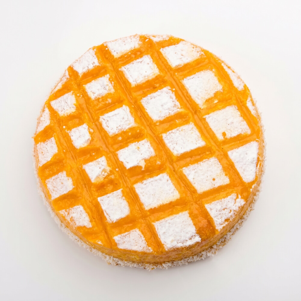 tarta de yema de confitería