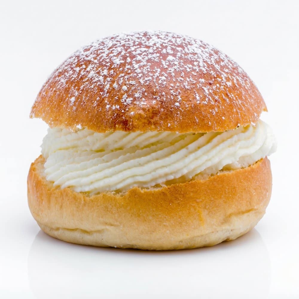 bamba de nata de La Mallorquina