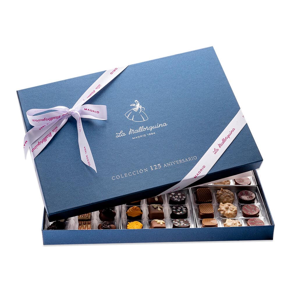 pasteleria madrid artesanal bolleria dulces bomboneria cajas de bombones especial 125 anos