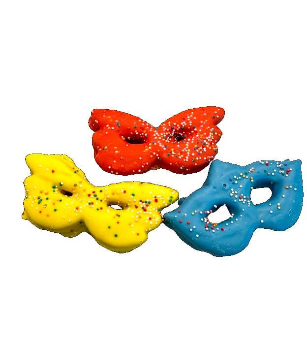 antifaz de colores de carnaval